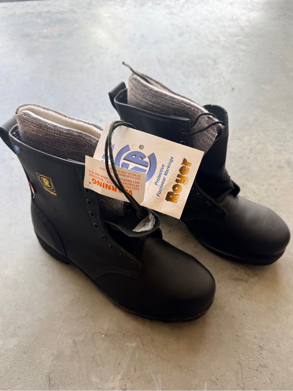 L.P. Royer 10" Nordic Thermal Safety Work Boots, specifically style number 7299